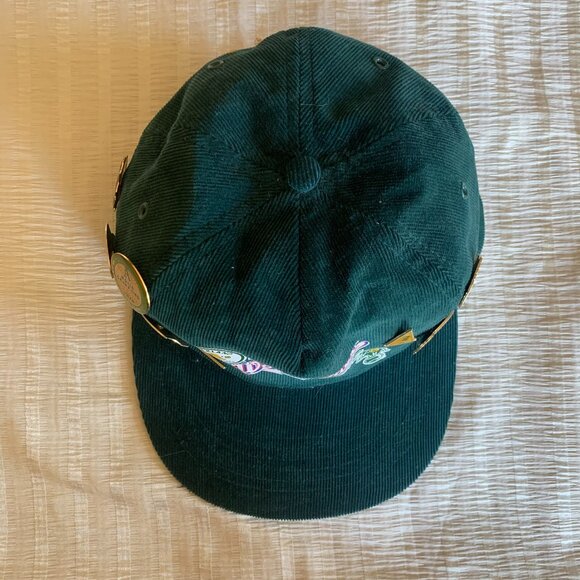 Oakland Athletic A’s Hat World Series 1989 Corduroy Green Supreme - Picture 4 of 16